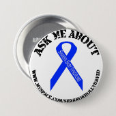 geschud Baby Syndroom Bewustheid Ronde Button 7,6 Cm (Voorkant /achterkant)