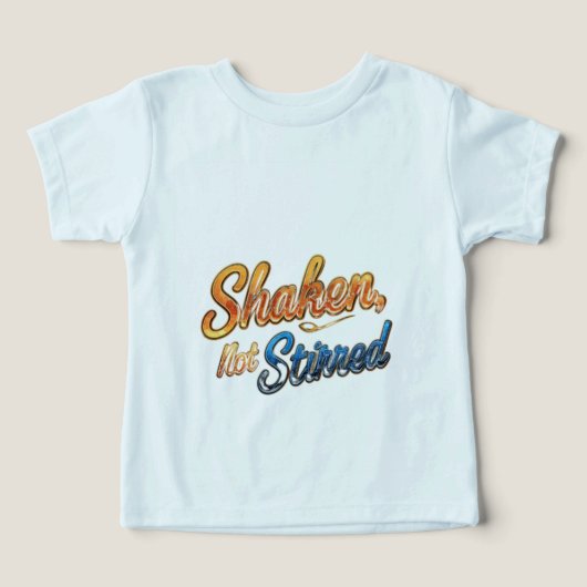 "Geschud, niet geroerd." (Design voorkant)