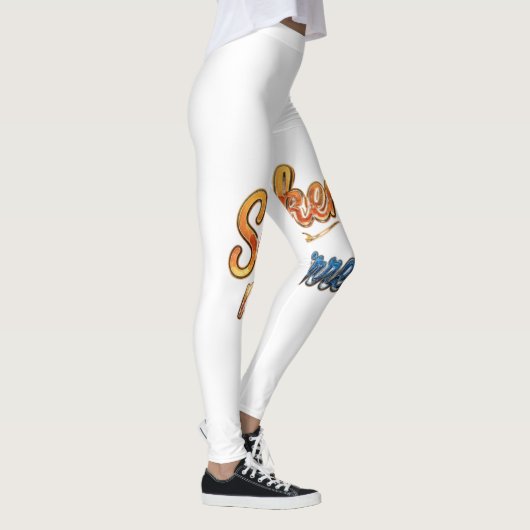 "Geschud, niet geroerd." Leggings (Rechts)