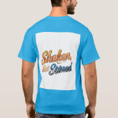 "Geschud, niet geroerd." T-shirt (Achterkant)