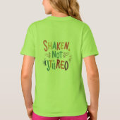 "Geschud, niet geroerd." T-shirt (Achterkant)