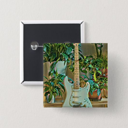 Geschuitaarsgeschenken Vierkante Button 5,1 Cm (Voorkant /achterkant)