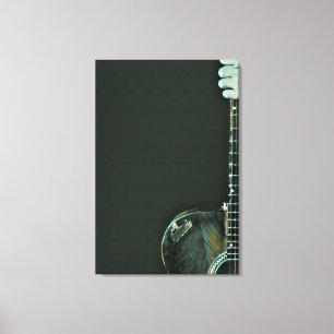 Geschuitgeschenken voor de bas canvas afdruk