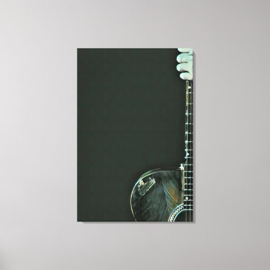 Geschuitgeschenken voor de bas canvas afdruk (Voorkant)