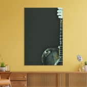 Geschuitgeschenken voor de bas canvas afdruk (Insitu (Woonkamer))