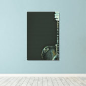 Geschuitgeschenken voor de bas canvas afdruk (Insitu (Houten vloer))