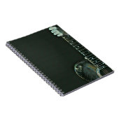 Geschuitgeschenken voor de bas notitieboek (Rechterzijde)