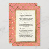 Geschulpte Schelp Geometrische Cirkels Art Deco Br Kaart (Voorkant / Achterkant)