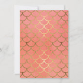 Geschulpte Schelp Geometrische Cirkels Art Deco Tr Kaart (Achterkant)