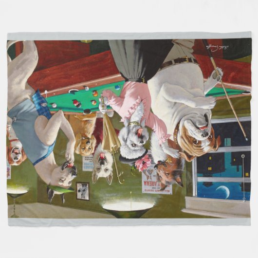 Gescrateerd te Dawn Fleece Deken (Voorkant (Horizontaal))