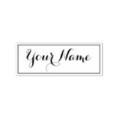 Gescriptte handtekening Cute naam Rubberstempel (Afrduk)