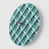 gesculpeerd metaal verlaat klok (Hoek)