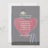Gesculpteerd door Liefde bruiloft Kaart (Achterkant)