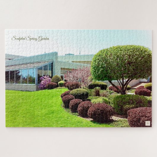 Gesculptuureerde Lentetuin - Stille Ember Puzzels (Horizontaal)