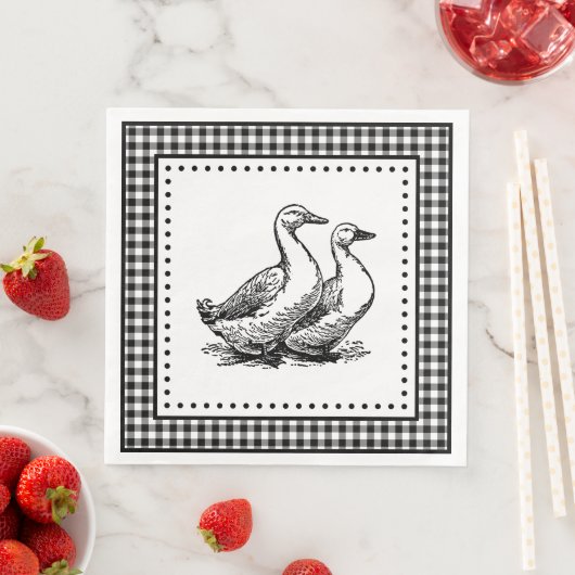 Gese Gingham Servet (Insitu)