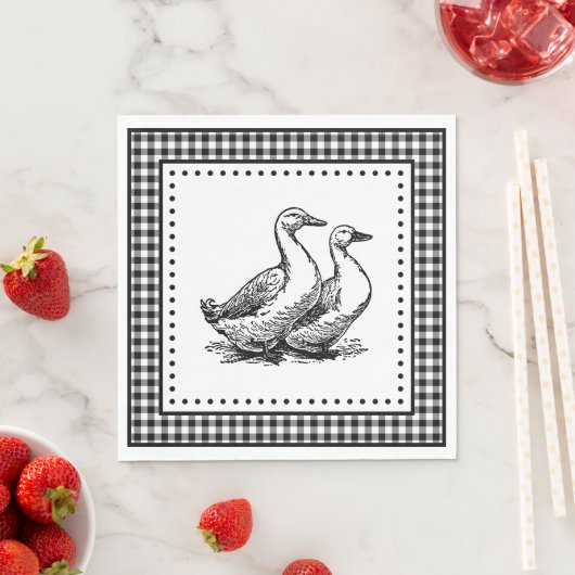 Gese Gingham Servet (Insitu)