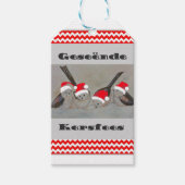 Geseende Kersfees Cadeaulabel (Voorkant)