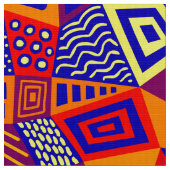 Gesegmenteerd Abstract 070717 - Kleuren 01 Stof (Close Up)