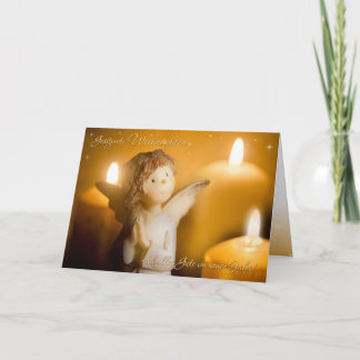 Gesegnete Weihnachten Feestdagen Kaart