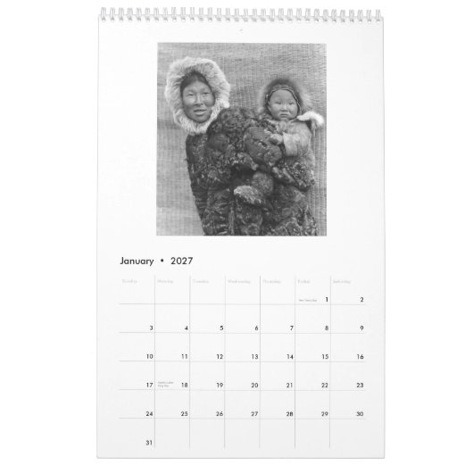 Geselecteerde Afbeeldingen van Edward S. Curtis 20 Kalender (Jan 2027)