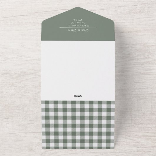 Geselecteerde Baby Brunch-uitnodiging - Scheur uit All In One Uitnodiging (Buitenkant)