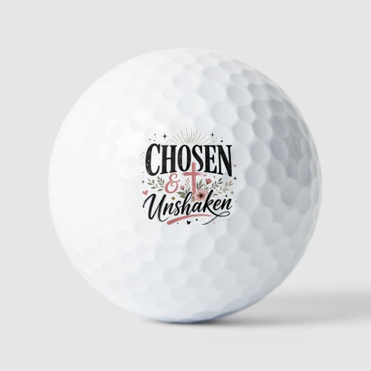 Geselecteerde en Ongeschokte Golfballen  (Voorkant)
