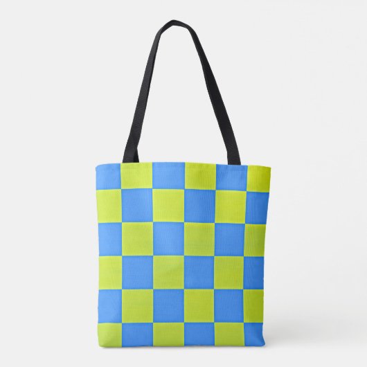 Geselecteerde vierkanten Zwart Wit Kleurrijk Art T Tote Bag (Achterkant)