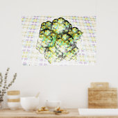 Gesellerd Dodecahedron Fractal Poster (Keuken)