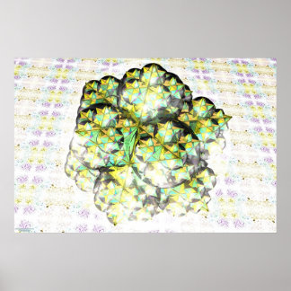 Gesellerd Dodecahedron Fractal Poster