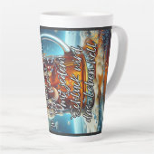 Geselliges Bier Latte Mok (Rechterhoek)