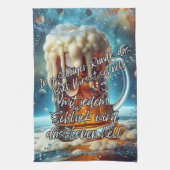 Geselliges Bier  Theedoek (Verticaal)