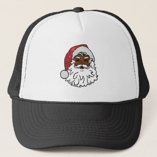 gesequeneerde zwarte santa claus trucker pet