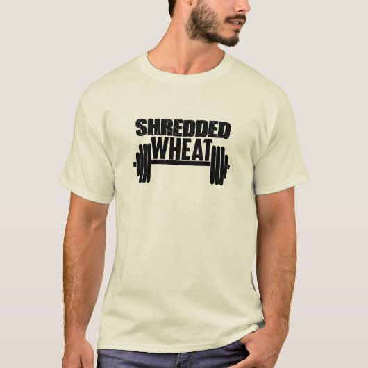 Geshredded T-shirt voor Wheat (Voorkant)