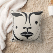 Gesicht - face kussen (Deken)