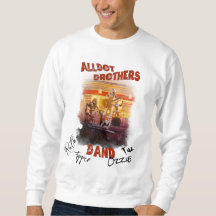 Gesigneerd Allbot Brothers Band T-shirt