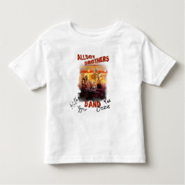 Gesigneerd Allbot Brothers Band T-shirt