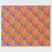 Gesigneerd door kunstenaar Sunset Cadeaupapier (Vlak)