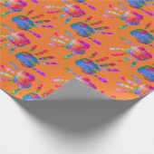 Gesigneerd door kunstenaar Sunset Cadeaupapier (Hoek)