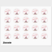 Gesigneerd exemplaar van Book Of Hearts Ronde Sticker (Vel)