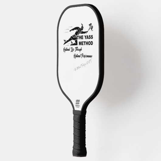 Gesigneerd Pickleball Racket (Links)