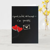 *GESIGNEERD VERZEGELD BEZORGD IK BEN VAN JOU* KRIJ KAART (Gele Bloem)