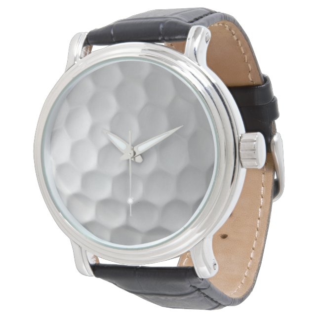 Gesigneerde golfbalcadeaus horloge (Gekanteld)
