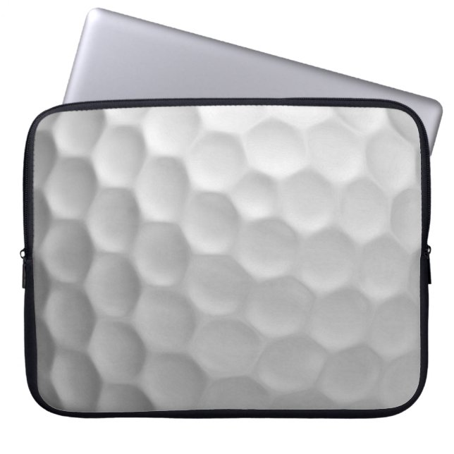 Gesigneerde golfbalcadeaus laptop sleeve (Voorkant)