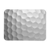 Gesigneerde golfbalcadeauseries magneet (Horizontaal)