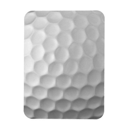 Gesigneerde golfbalcadeauseries magneet (Verticaal)