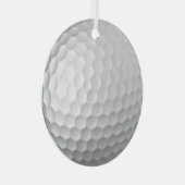 Gesigneerde golfbalcadeauseries metalen ornament (Voorkant Rechts)