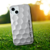 Gesigneerde Serie Gepersonaliseerde Golfbal Cadeau Case-Mate iPhone Case