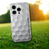 Gesigneerde Serie Gepersonaliseerde Golfbal Cadeau Case-Mate iPhone Case