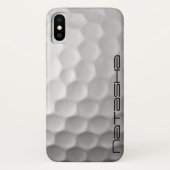 Gesigneerde Serie Gepersonaliseerde Golfbal Cadeau Case-Mate iPhone Case (Achterkant)