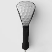 Gesigneerde Serie Gepersonaliseerde Golfbal Cadeau Golfheadcover (Voorkant)